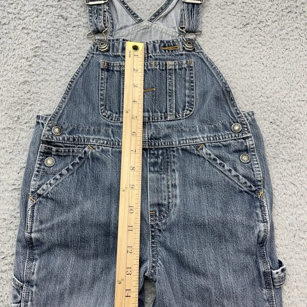 Baby GAP Carpenter Overalls Toddler‎ 3T Vintage Y2K Classic Blue Denim